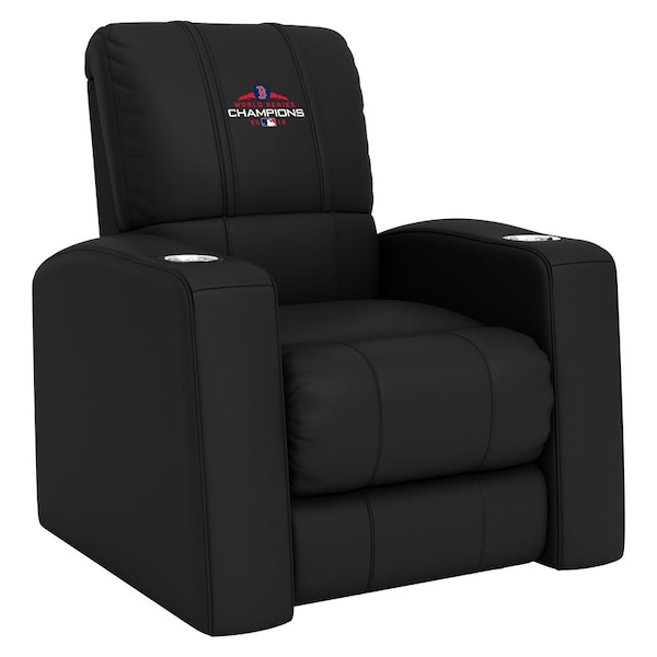 Dreamseat Relax Recliner with Boston Red Sox 2018 Champions Logo XZ418301RHTCDBLK-PSMLB20034 - main